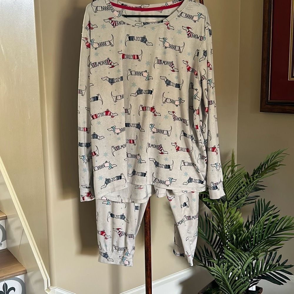 Plus Size Dachshund Pajamas